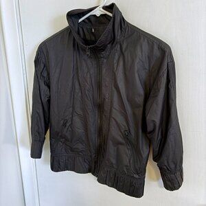 Vintage Cropped Wind Breaker Jacket